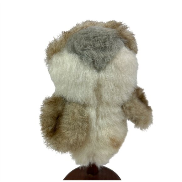 Folkmanis Finger Puppet Barn Owl Mini Plush 4 in Stuffed Animal Bird Toy - Picture 4 of 11